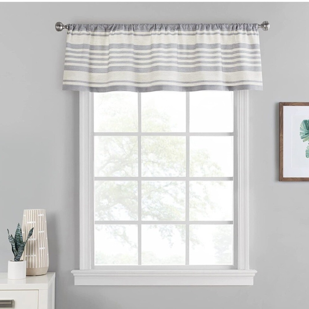 Vue Window Solutions Vinstra Valance Rod Pocket One New In Package Spa Green